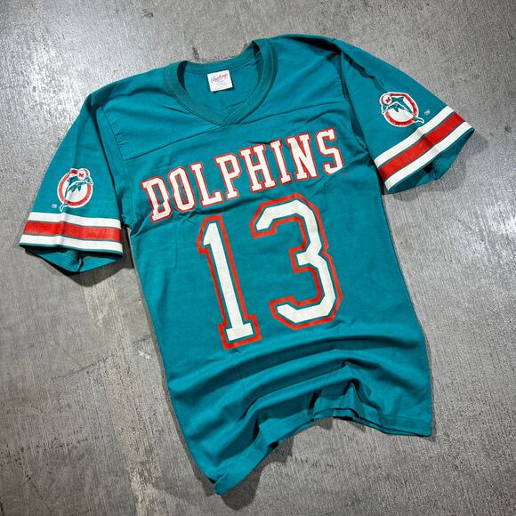 Rawlings Other - Vintage 80s Rawlings Miami Dolphins #13 Dan Marino Jersey Tee Small